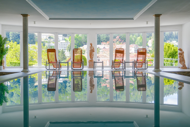 Badelandschaft des Wellnesshotels Rothfuss in Bad Wildbad im Schwarzwald
