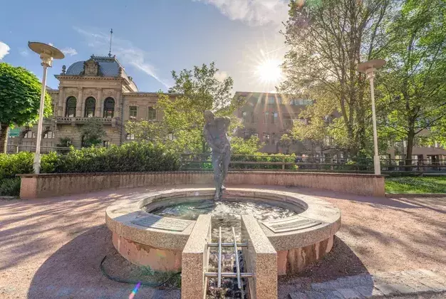 � Manuel Kamuf / Lightworkart - Brunnen in Bad Wildbad im Schwarzwald - Urlaub im 4 Sterbe Wellnesshotel Rothfuss