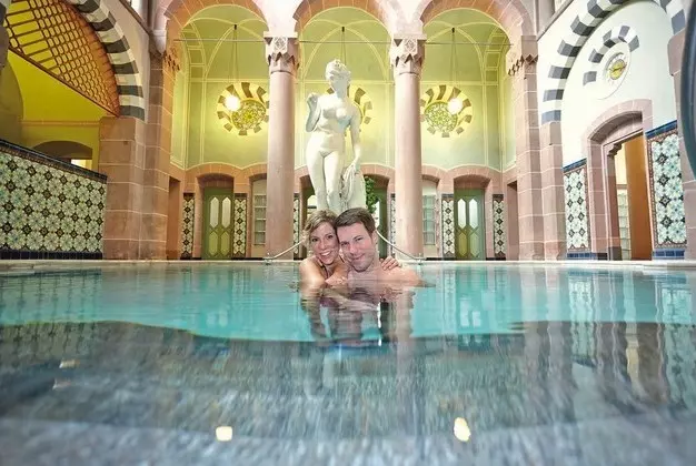 Mamorhalle im Palais Thermal - �bernachten im Wellnesshotel Rothfuss in Bad Wildbad im Schwarzwald